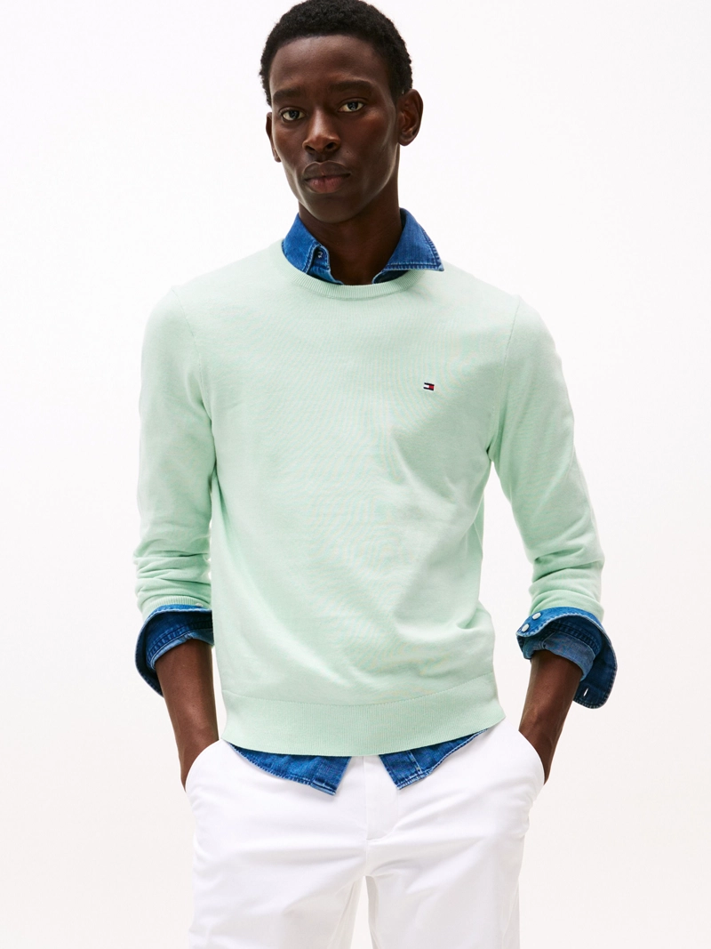 SWEATER ESSENTIAL C-NECK - 1