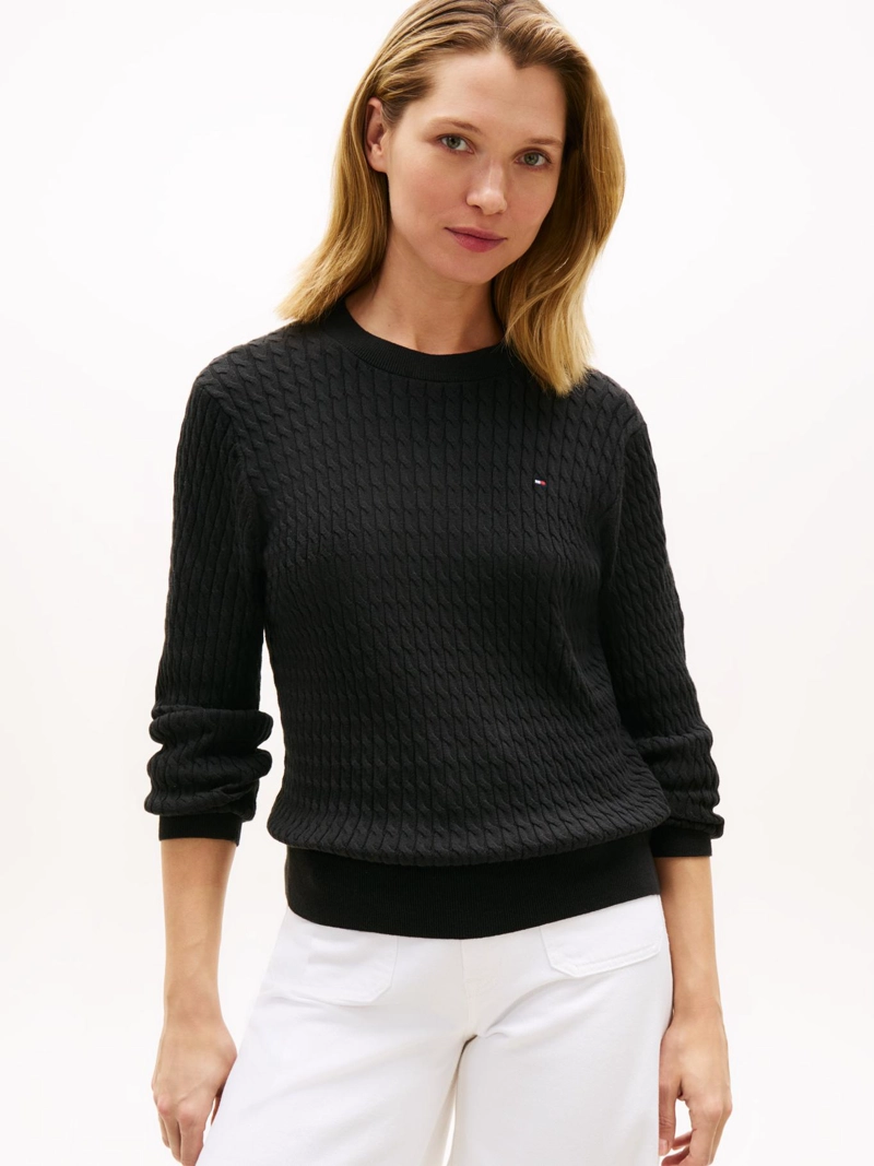 SWEATER DE PUNTO TRENZADO - 1