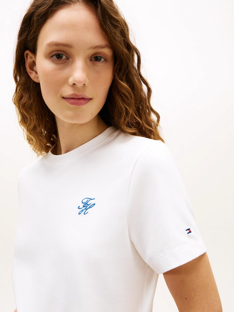 POLERA CON LOGO BORDADO REGULAR FIT - 4