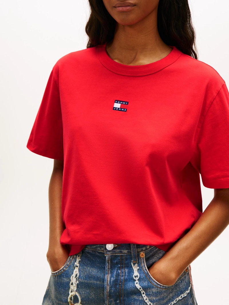 POLERA BOXY CON LOGO RELAXED FIT - 4