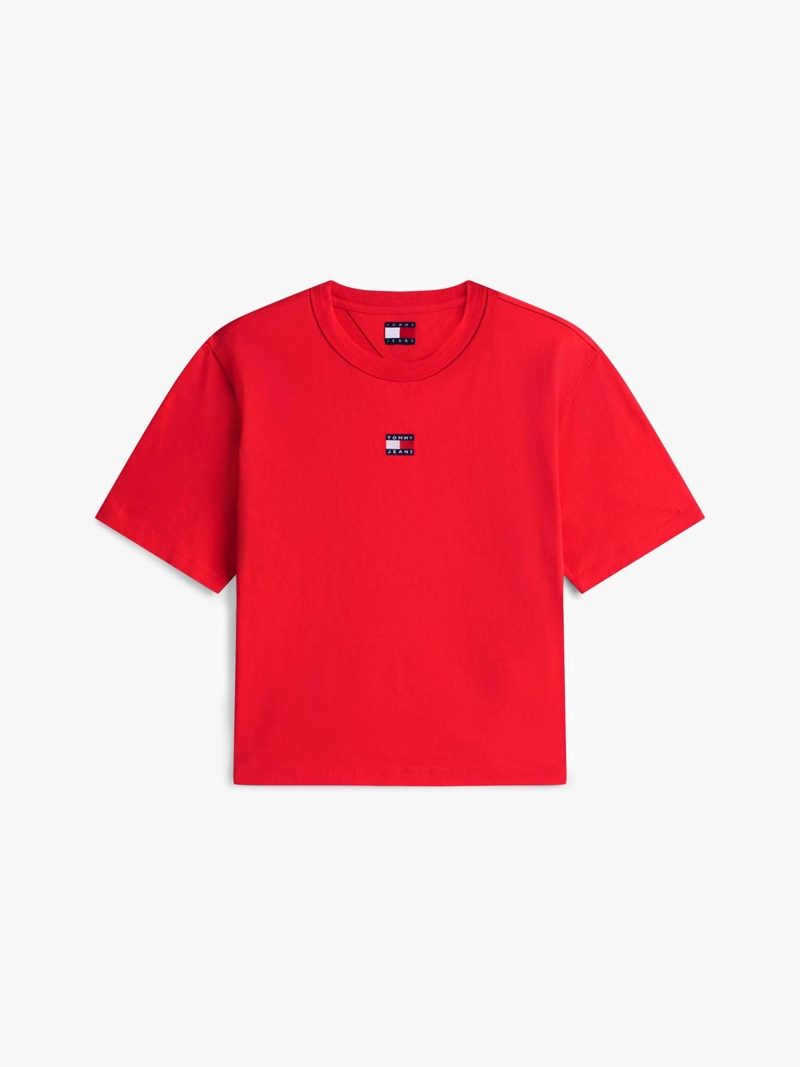 POLERA BOXY CON LOGO RELAXED FIT - 5