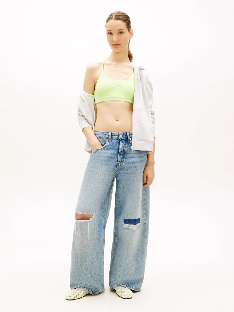 BRALETTE ATHLEISURE CON LOGO METALIZADO - 2