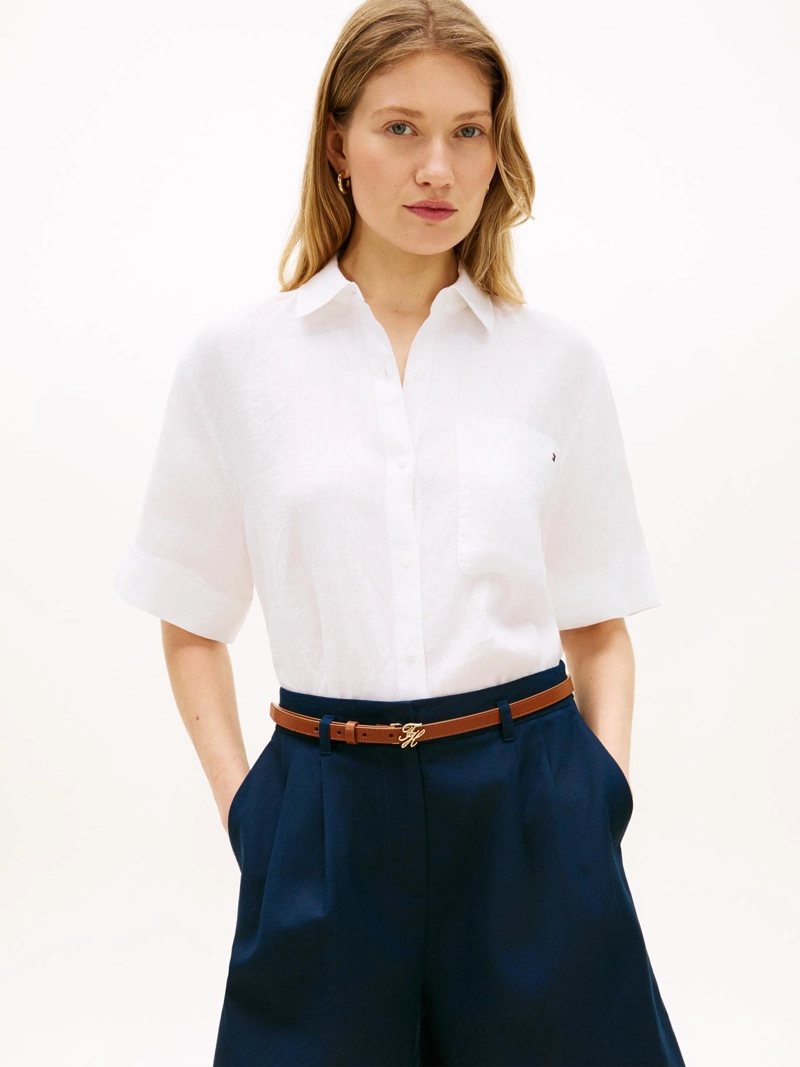 CAMISA DE LINO RELAXED FIT - 1