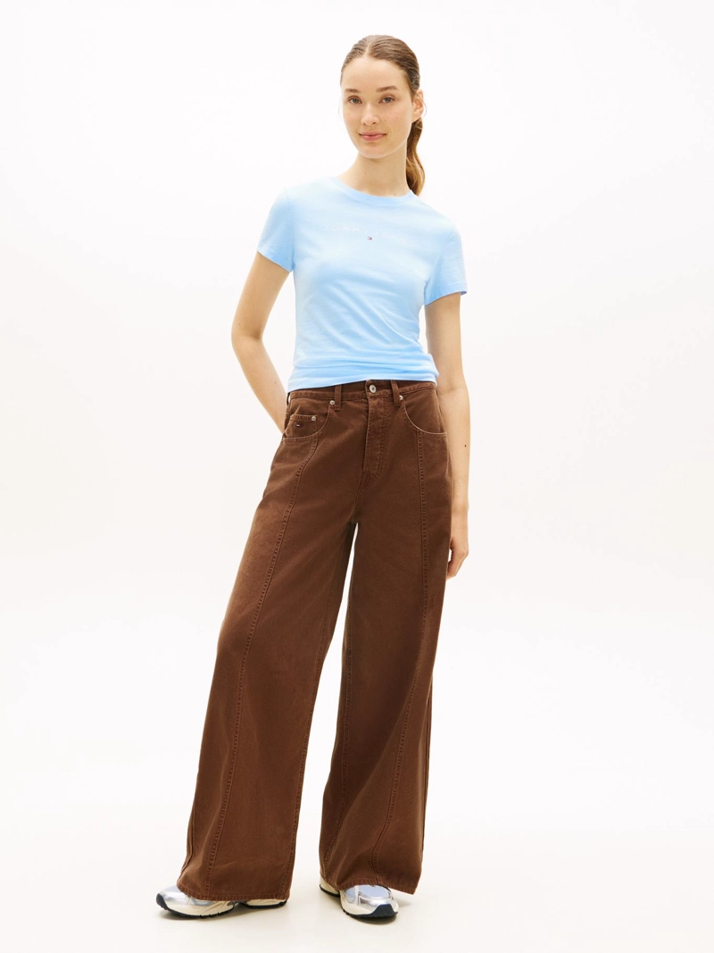POLERA LINEAR CON LOGO SLIM FIT - 2