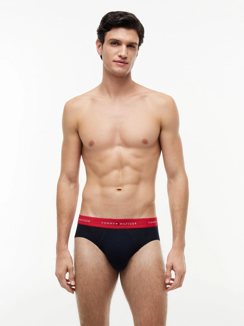 PACK DE 3 CALZONCILLOS SLIP CON LOGO - 2