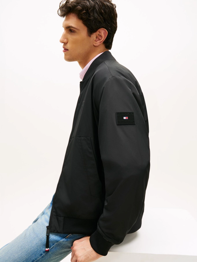 CHAQUETA BOMBER CON LOGO - 5