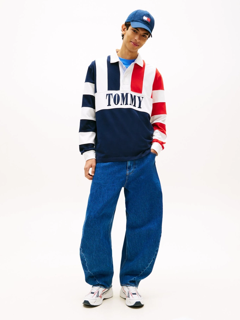 POLO RUGBY COLOR BLOCK RELAXED FIT - 2