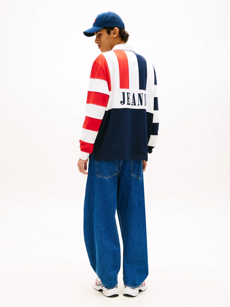 POLO RUGBY COLOR BLOCK RELAXED FIT - 3