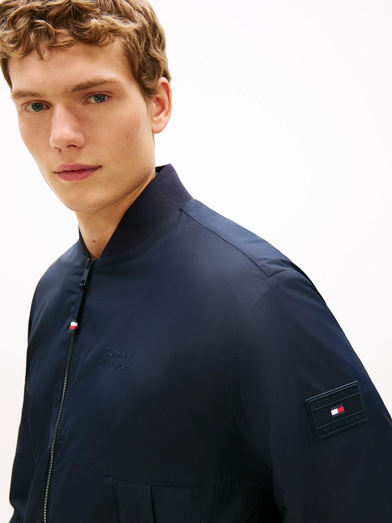 CHAQUETA BOMBER CON LOGO - 5