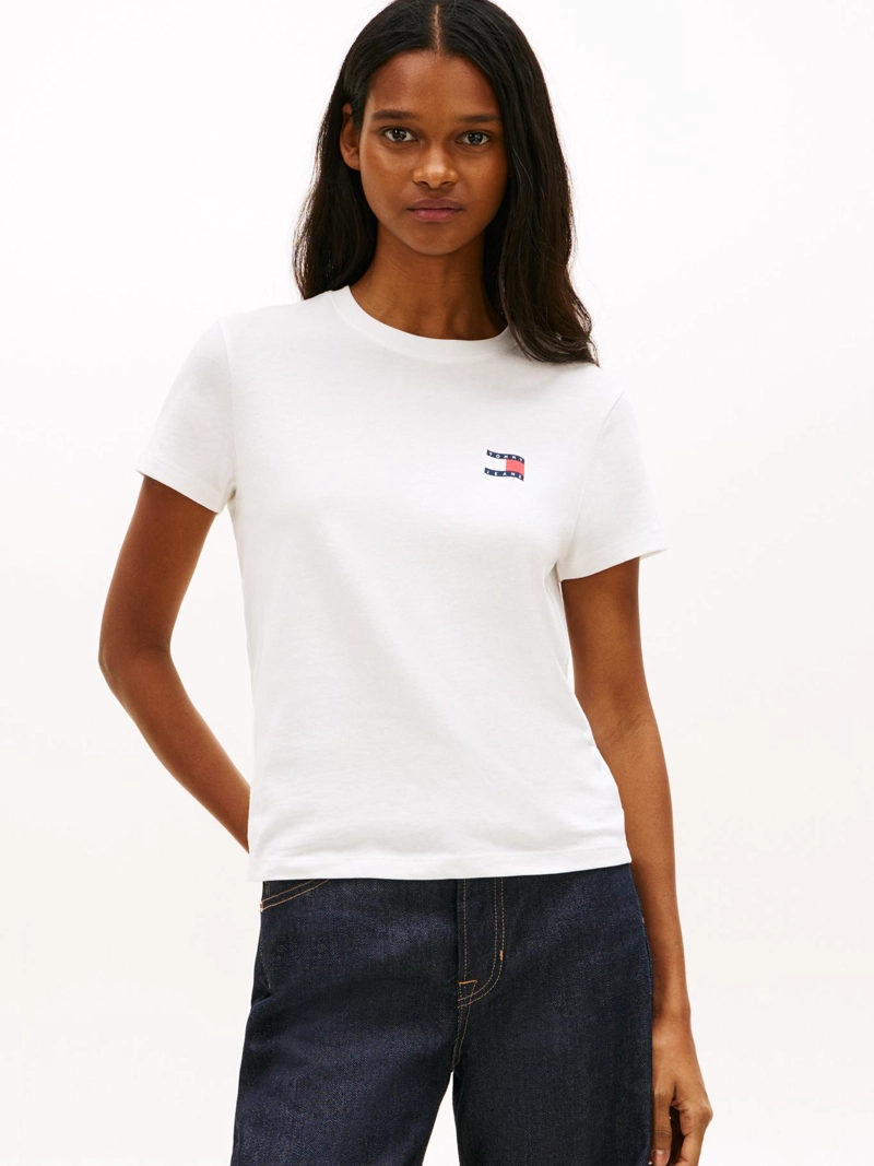 POLERA CON LOGO ONDULANTE REGULAR FIT - 1