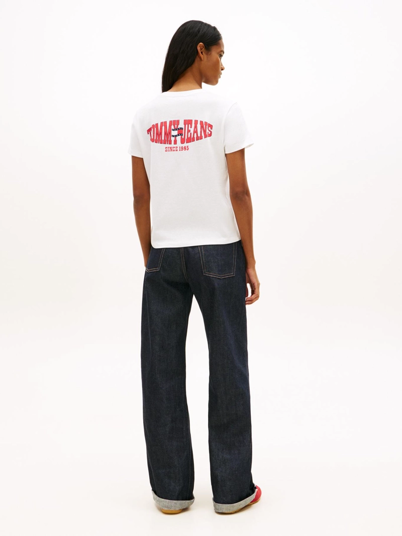POLERA CON LOGO ONDULANTE REGULAR FIT - 3