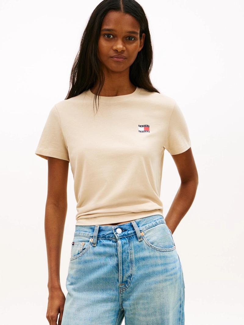 POLERA CON LOGO ONDULANTE REGULAR FIT - 1