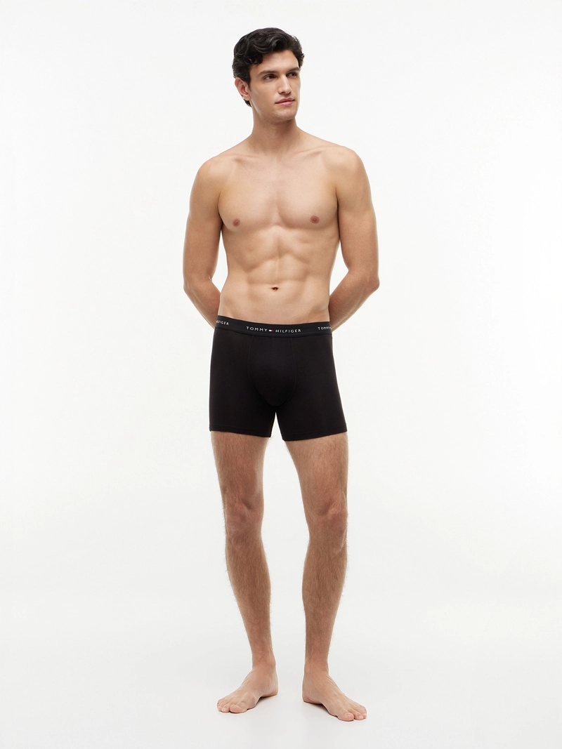 PACK DE 3 CALZONCILLOS BOXER BRIEF CON LOGO - 3