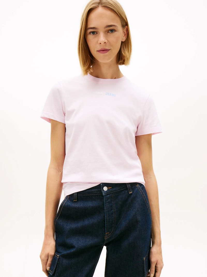 POLERA ESSENTIAL CON LOGO REGULAR FIT - 1