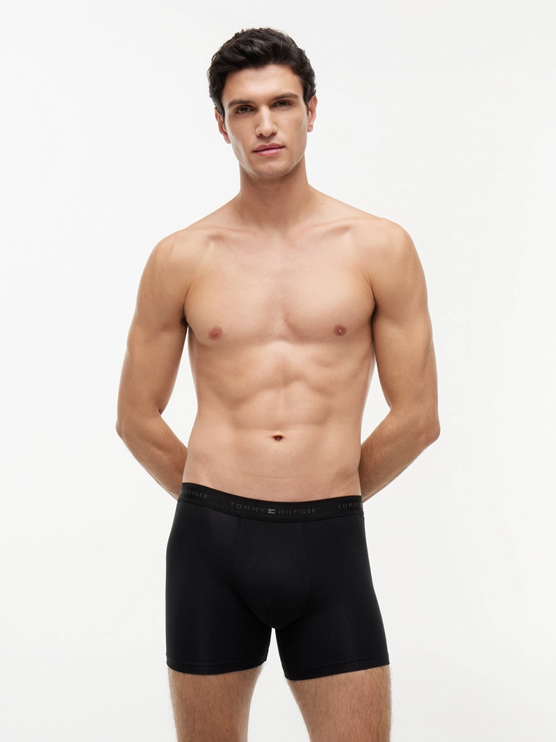 PACK DE 3 CALZONCILLOS BOXERS BRIEF CON LOGO - 2