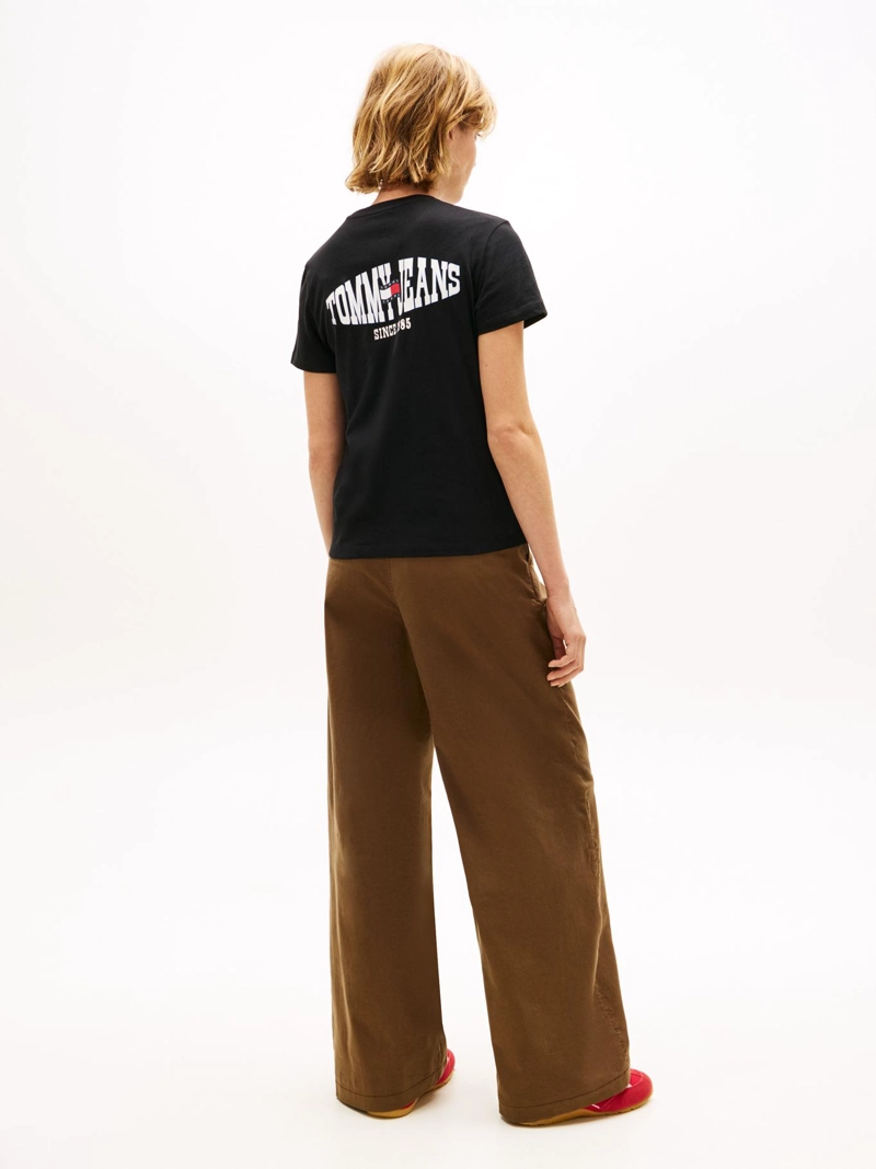 POLERA CON LOGO ONDULANTE REGULAR FIT - 3