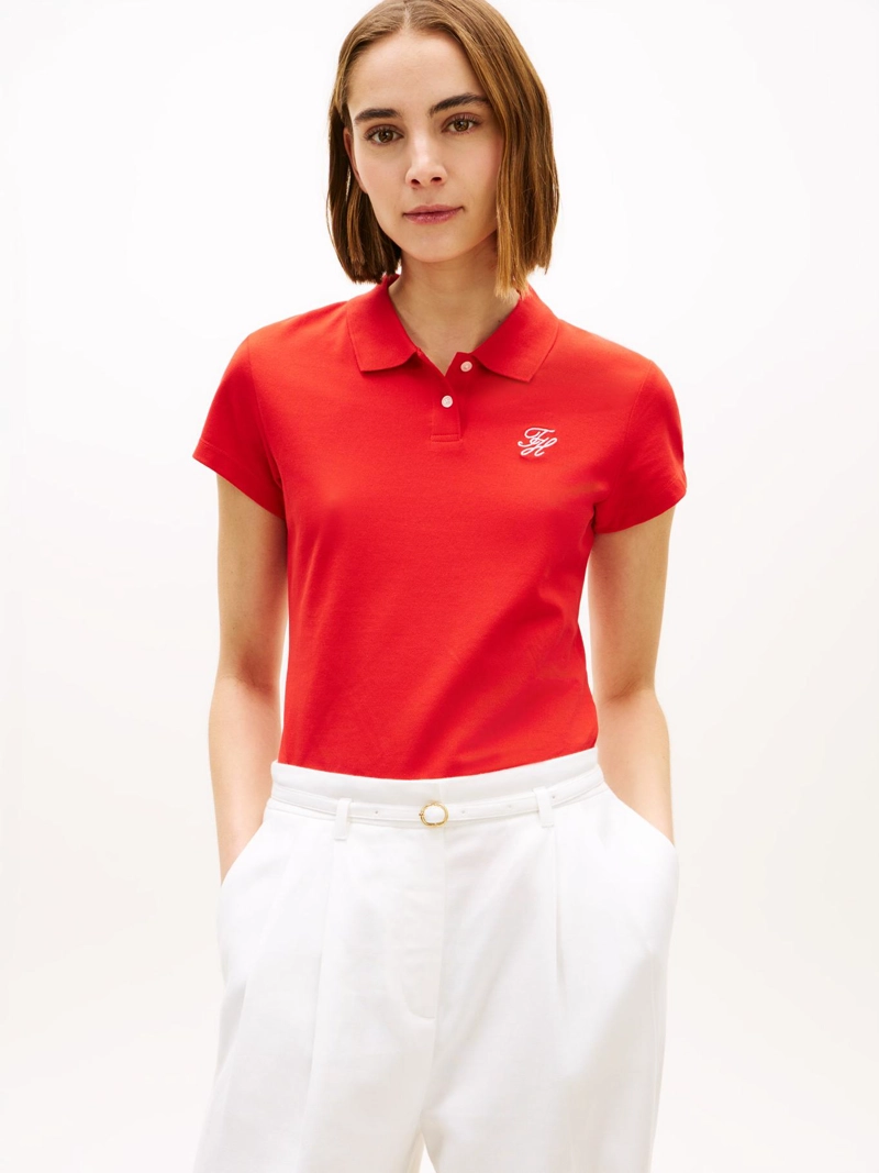 POLO 1985 CON LOGO BORDADO SLIM FIT - 1