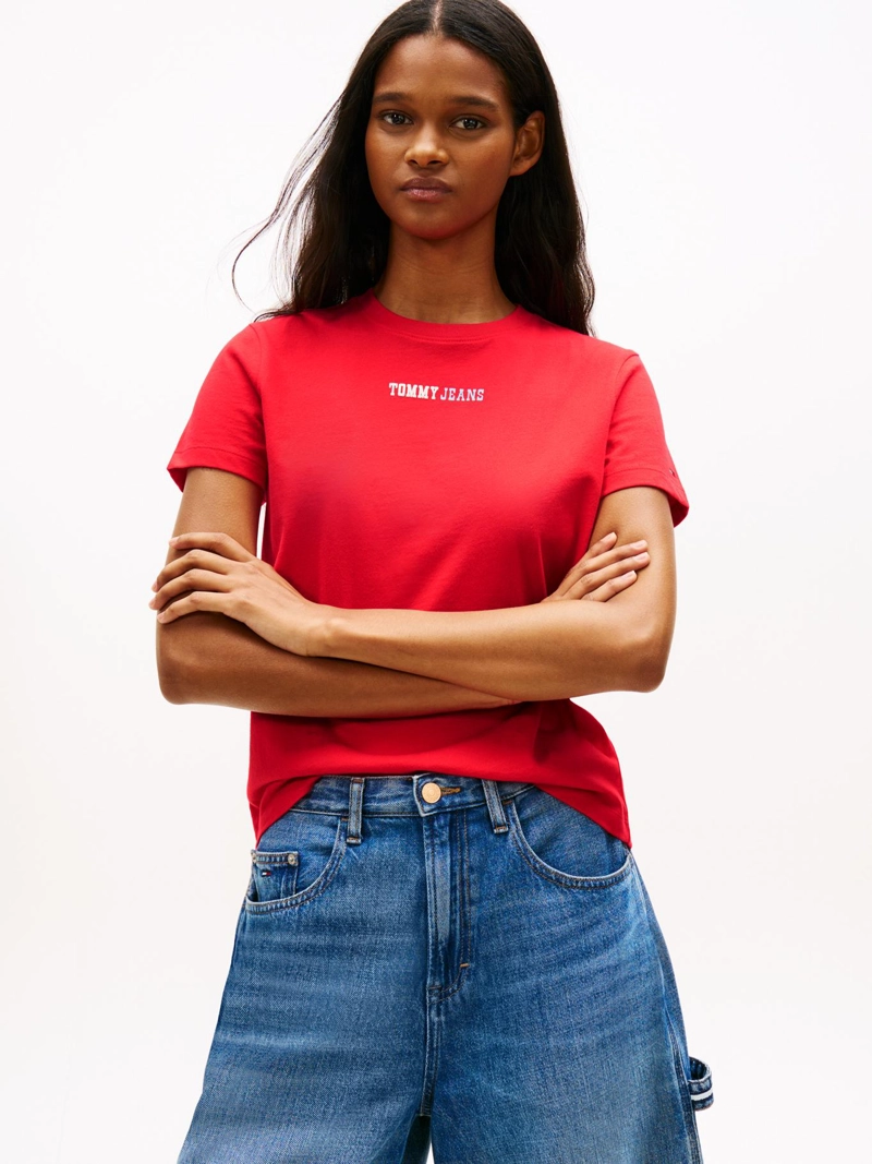 POLERA ESSENTIAL CON LOGO REGULAR FIT - 1
