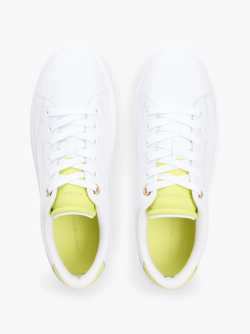 ZAPATILLAS DE CUERO CON LOGO METALIZADO - 3