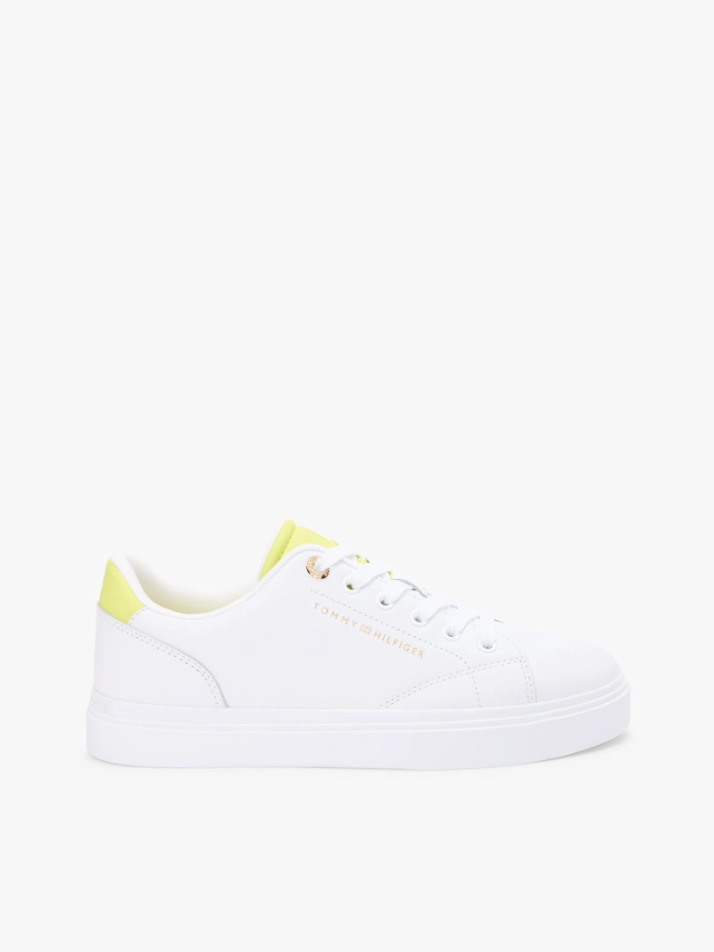 ZAPATILLAS DE CUERO CON LOGO METALIZADO - 5