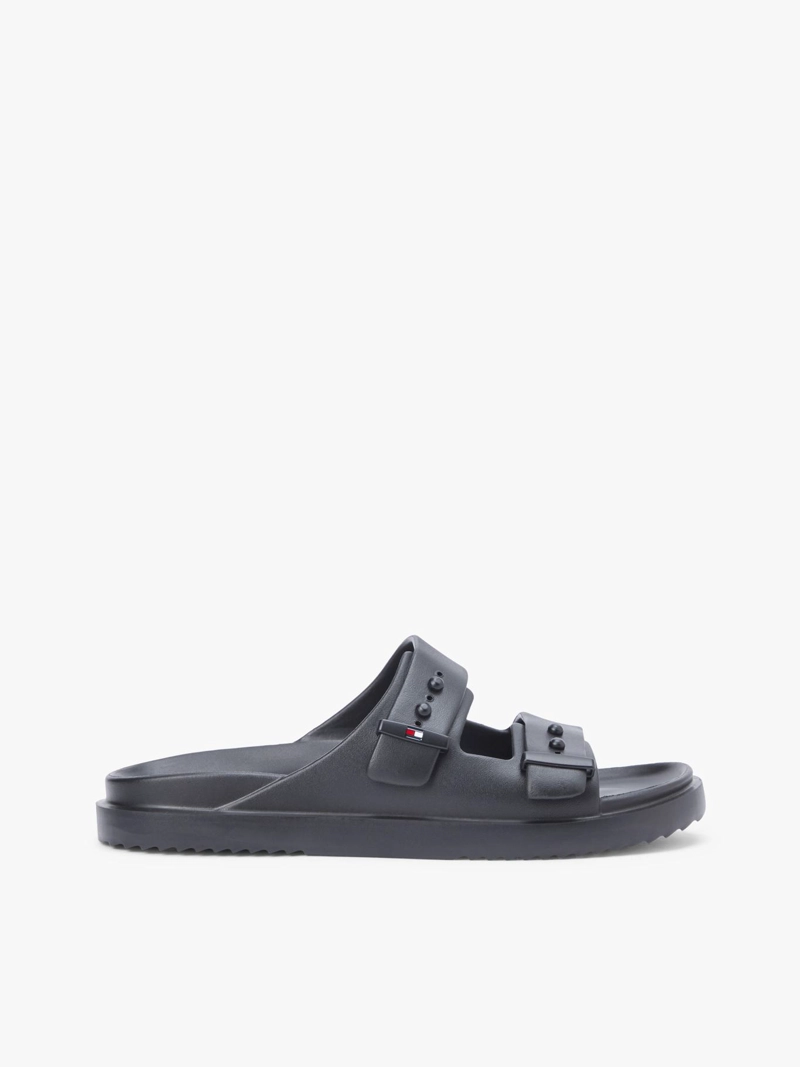 SANDALIAS CON HEBILLAS Y SUELA DENTADA - 6
