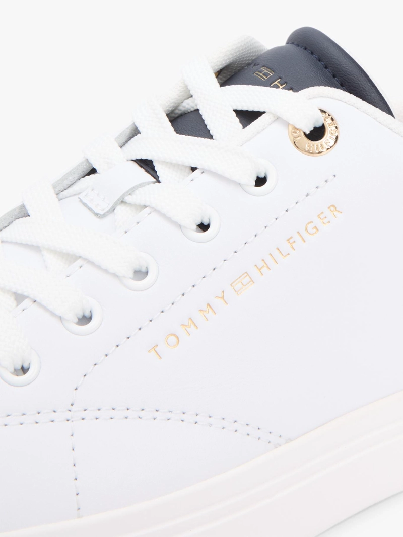 ZAPATILLAS DE CUERO CON LOGO METALIZADO - 2