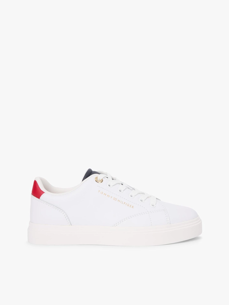 ZAPATILLAS DE CUERO CON LOGO METALIZADO - 5