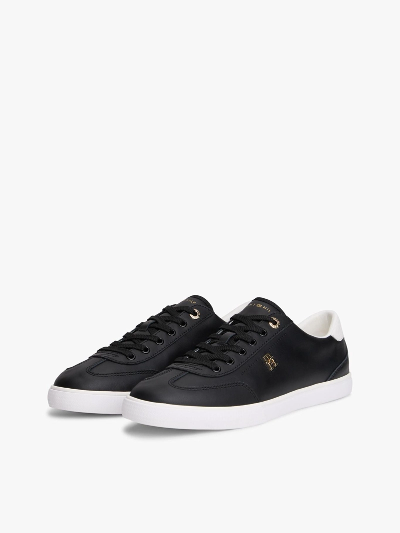 ZAPATILLAS DE CUERO MONOGRAM - 1
