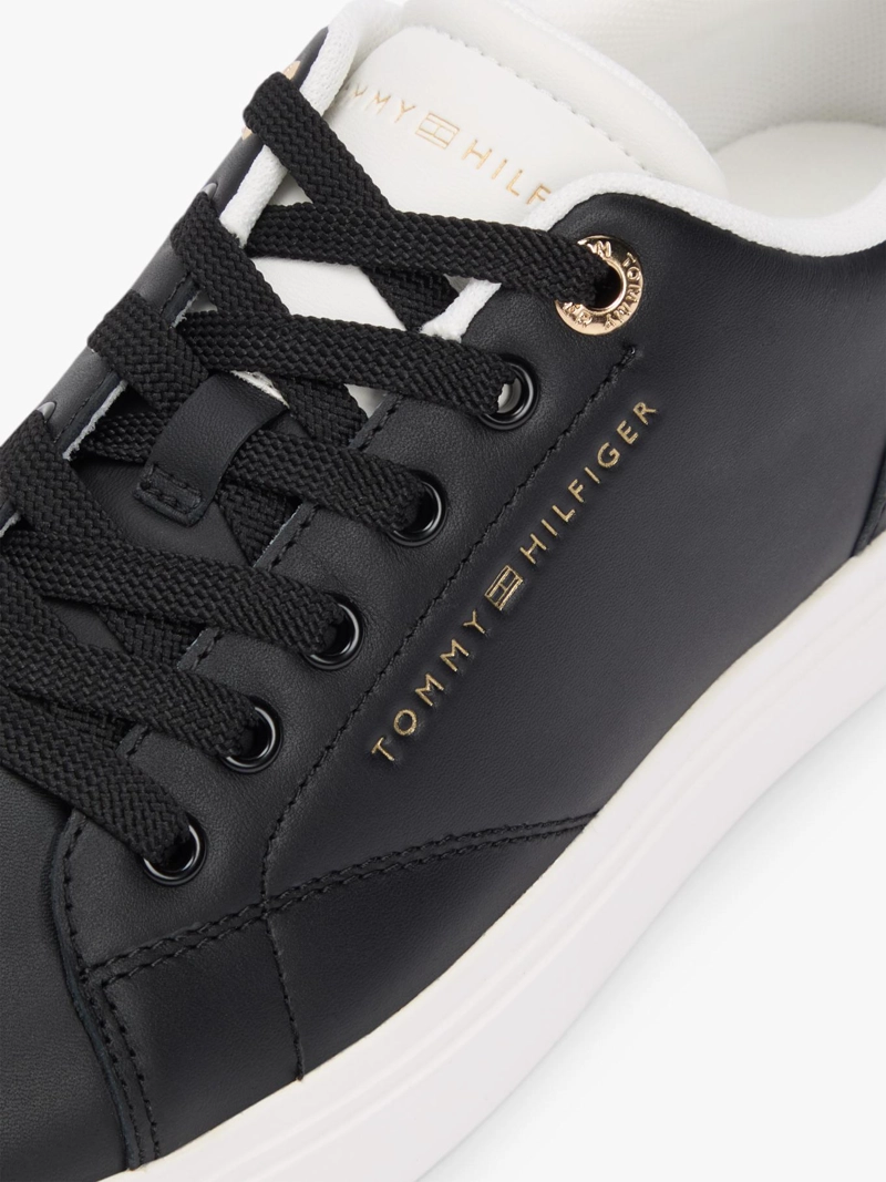 ZAPATILLAS DE CUERO CON LOGO METALIZADO - 2