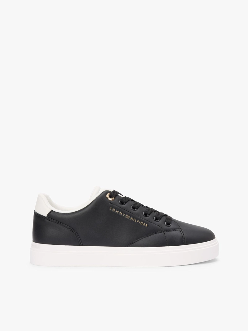 ZAPATILLAS DE CUERO CON LOGO METALIZADO - 5
