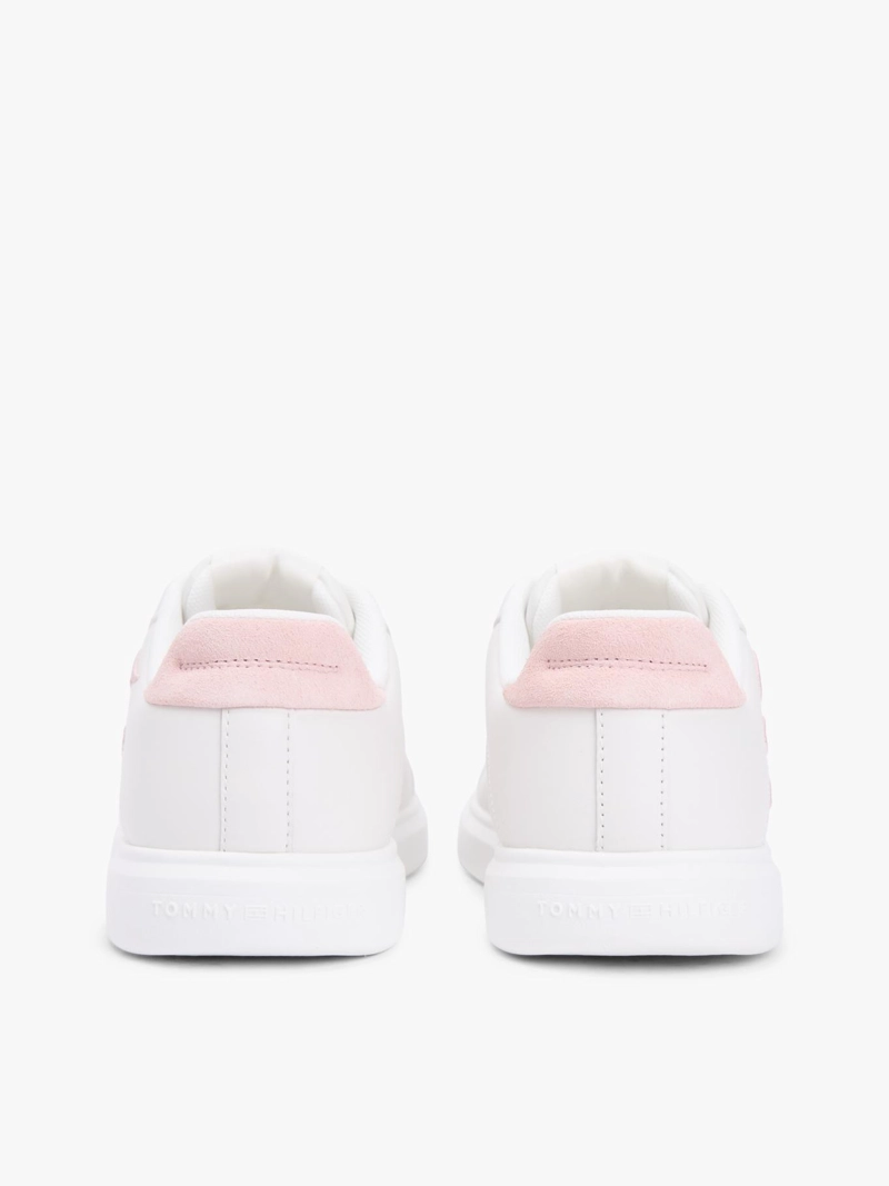 ZAPATILLAS DE CUERO CON LOGO BORDADO - 4