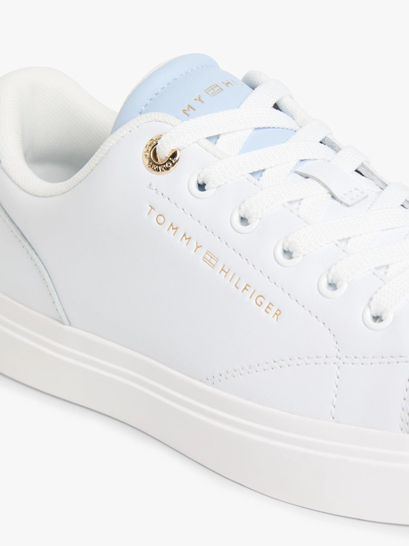 ZAPATILLAS DE CUERO CON LOGO METALIZADO - 2