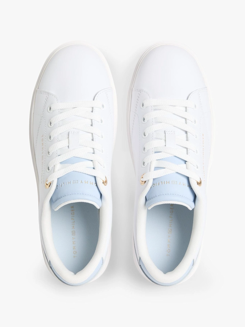 ZAPATILLAS DE CUERO CON LOGO METALIZADO - 3