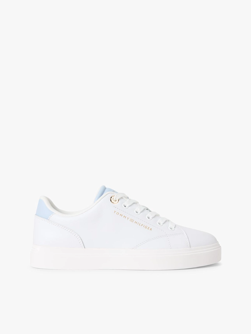 ZAPATILLAS DE CUERO CON LOGO METALIZADO - 5