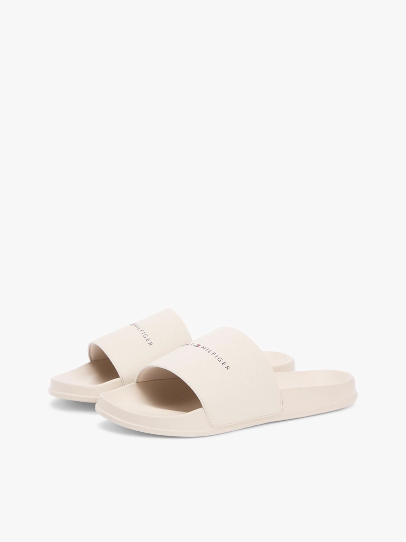 SANDALIAS TEXTURIZADAS CON LOGO - 1
