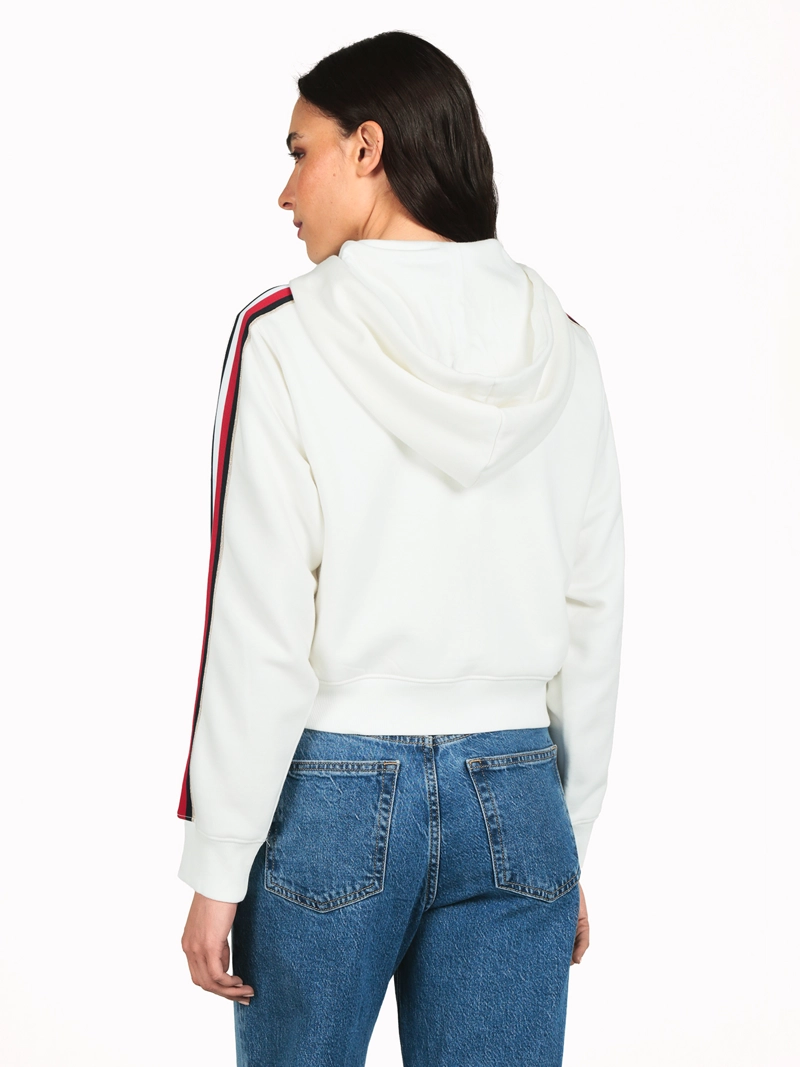 POLERON HOODIE FLEECE CON LOGO - 4