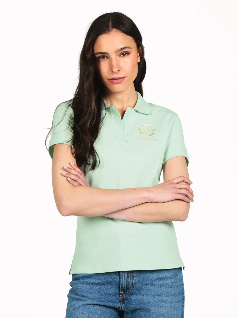 POLO LOGO VARSITY SLIM FIT - 1