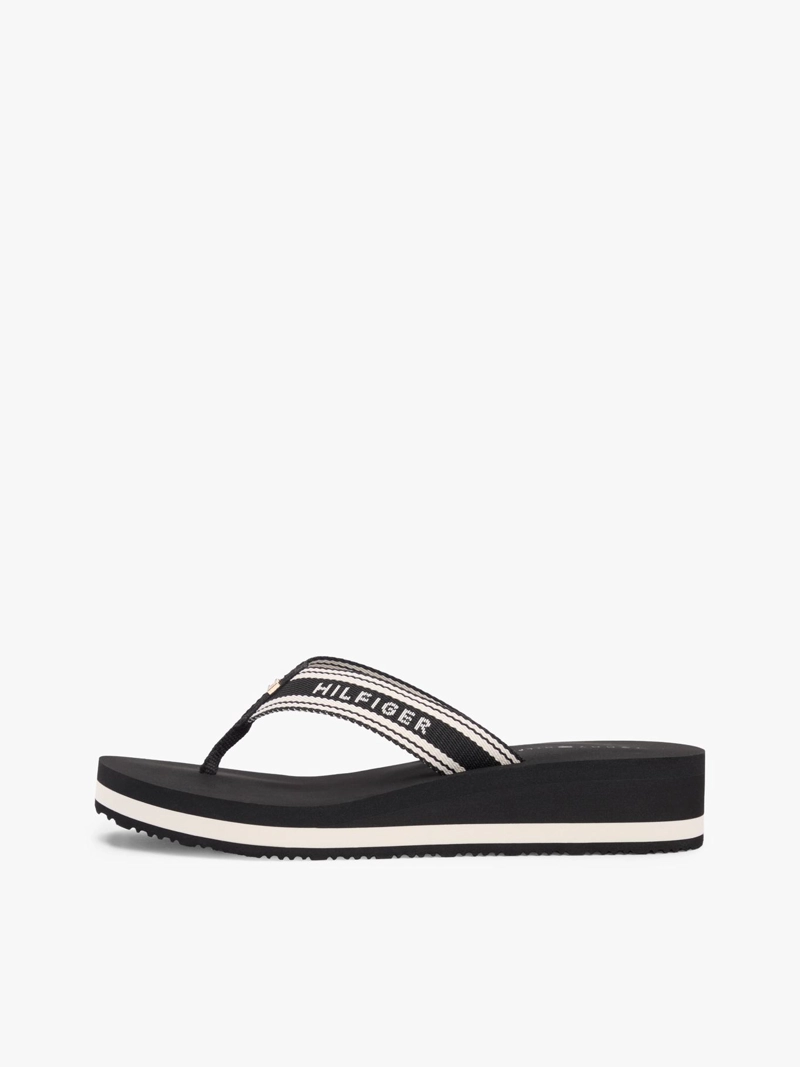 SANDALIAS DE CUÑA CON TIRA TRENZADA - 6