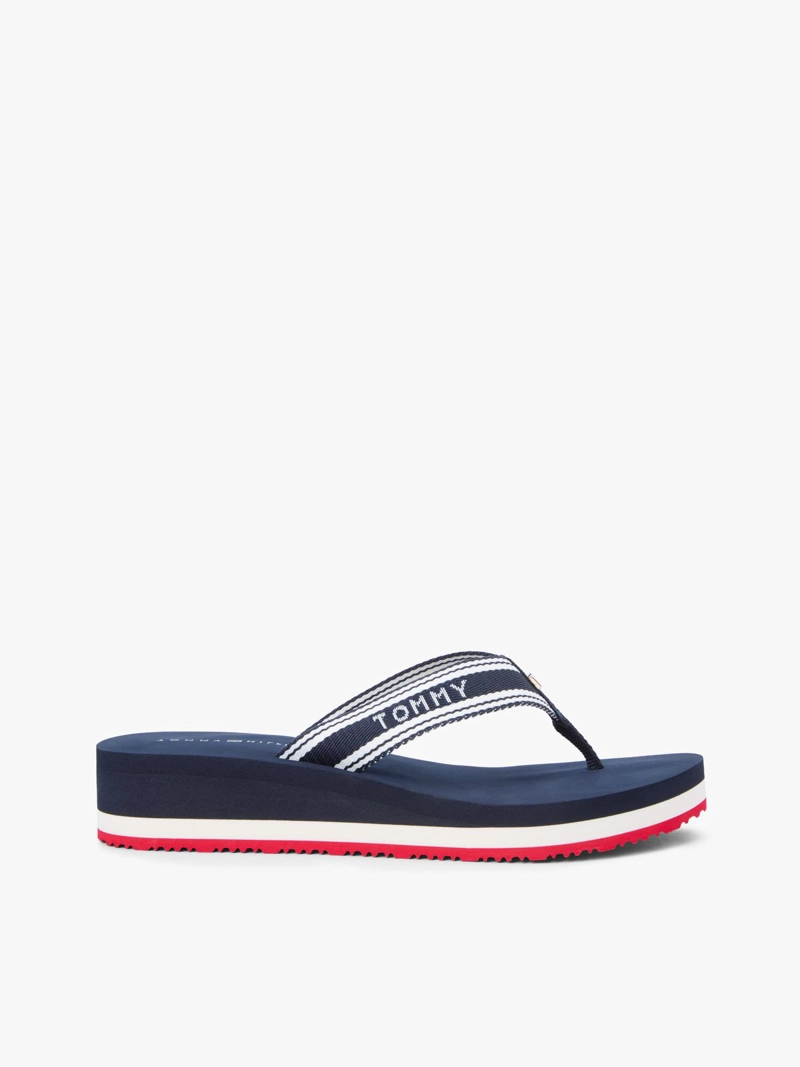 SANDALIAS DE CUÑA CON TIRA TRENZADA - 5