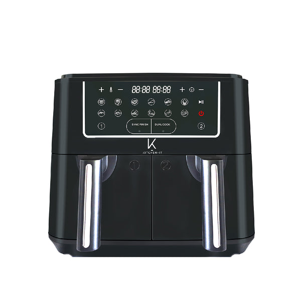 FREIDORA DE AIRE KITCHEN-IT DUAL EDITION 9 LITROS