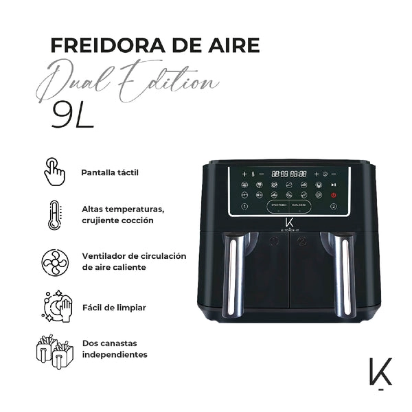 FREIDORA DE AIRE DUAL EDITION 9L - 3
