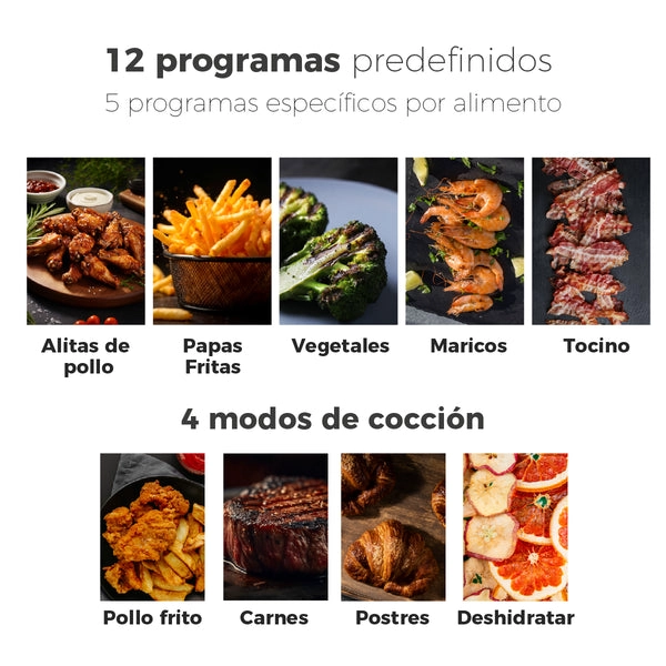 FREIDORA DE AIRE KITCHEN-IT FAMILY EDITION 7 LITROS - 6