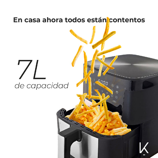 FREIDORA DE AIRE KITCHEN-IT FAMILY EDITION 7 LITROS - 10