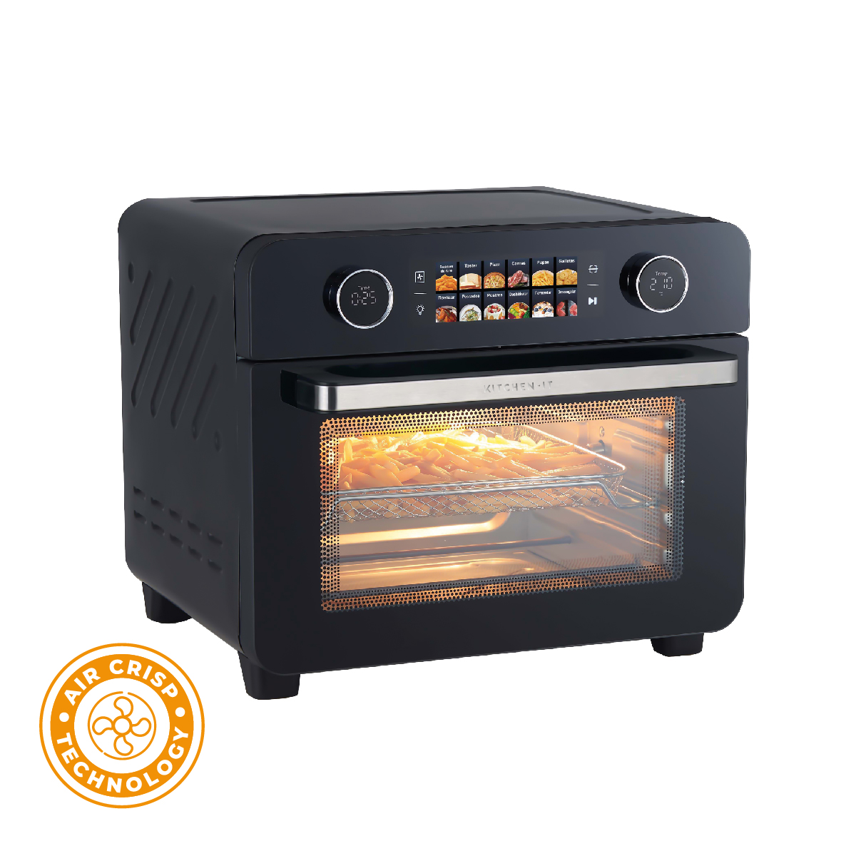 HORNO FREIDORA DE AIRE KITCHEN-IT SMART EDITION 25L - 5
