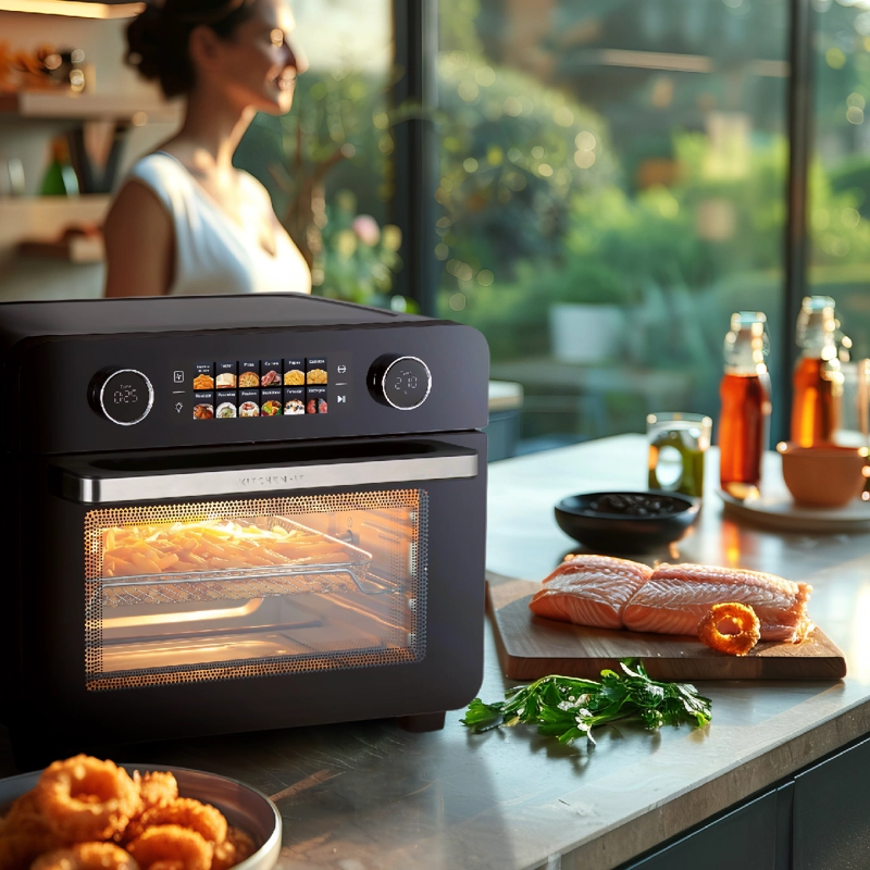 HORNO FREIDORA AIRE KITCHEN-IT 25L SMART EDITION - 8