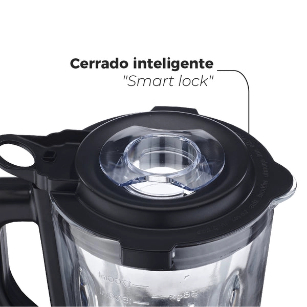 LICUADORA KITCHEN-IT SMART SYSTEM 1200W - 10 VELOCIDADES - 4