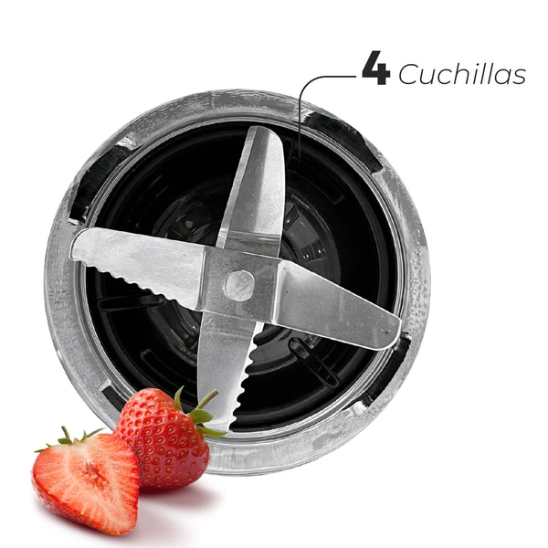 LICUADORA KITCHEN-IT SMART SYSTEM 1200W - 10 VELOCIDADES - 5