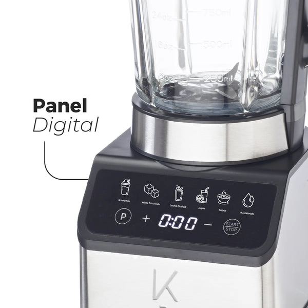 LICUADORA KITCHEN-IT SMART SYSTEM 1200W - 10 VELOCIDADES - 6