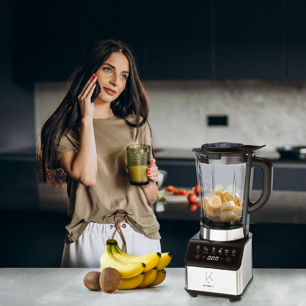 LICUADORA KITCHEN-IT SMART SYSTEM 1200W - 10 VELOCIDADES - 9