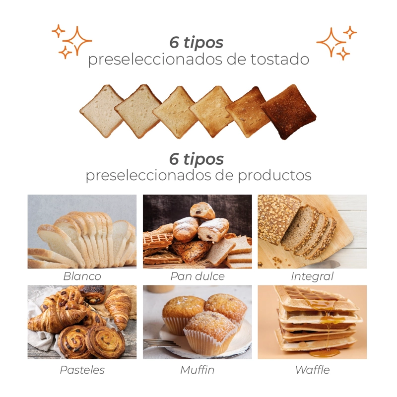 TOSTADOR DIGITAL SMART TOAST - 100% AUTOMATICO - 7